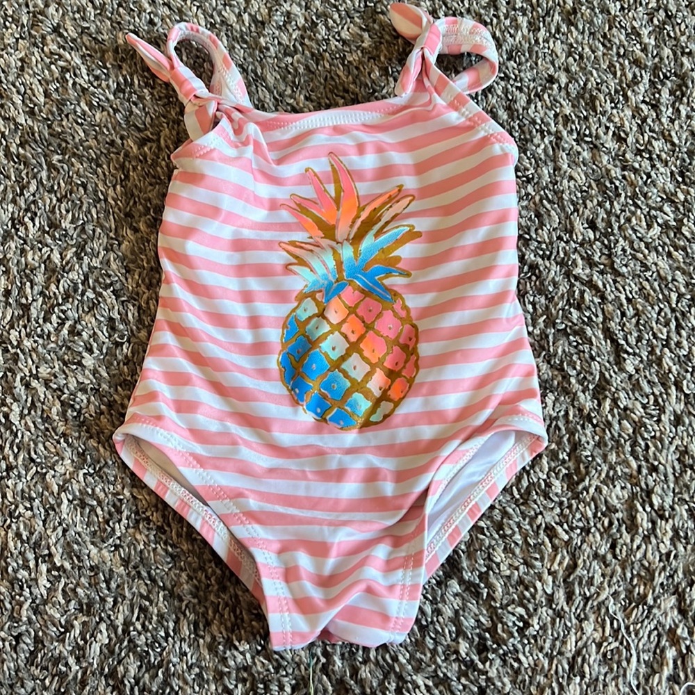 Pineapple bathing suit
